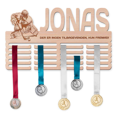Medaljeholder - Hockey på rulleskøjter, mand målmand